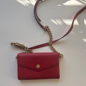 Michael Kors Red Crossbody Bag